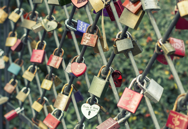 Love padlocks