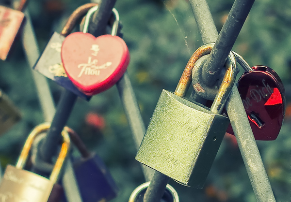 Love padlock