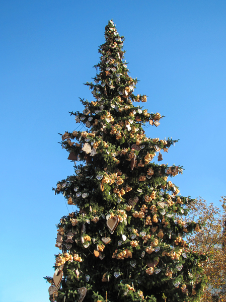 decorated christmas tree