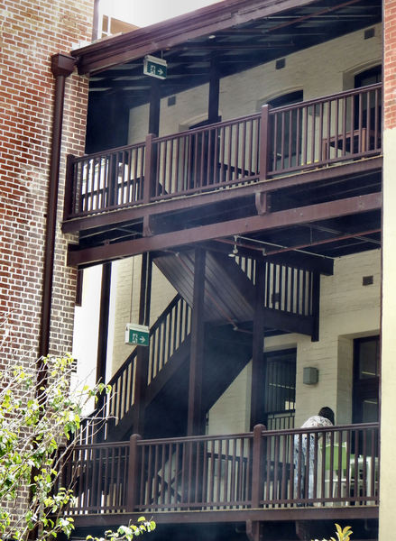 balcony stairs